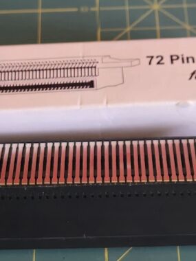 Brother 72-Pin Edge Connector Module in Black and Red